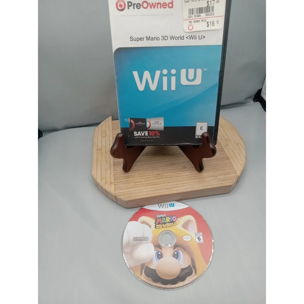 Super Mario 3D World (Nintendo Wii‎ U, 2013) Disc Only